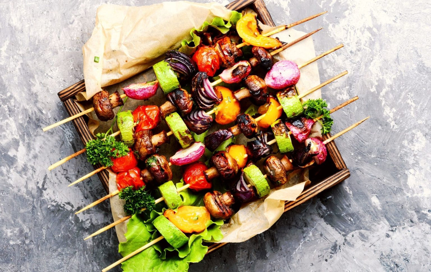 Shiitake Mushroom Superfood Kebabs