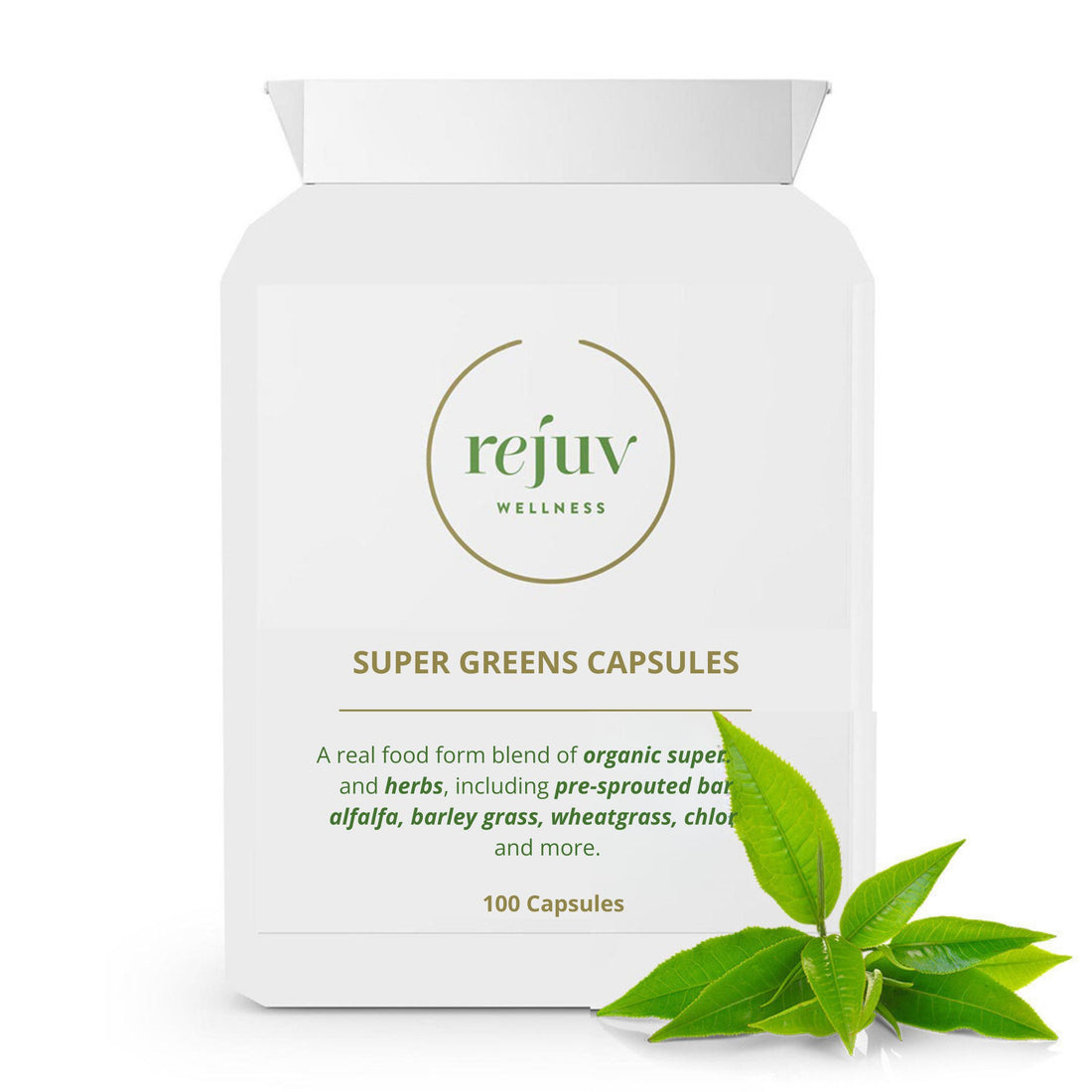 Super Greens Capsules - New Formula