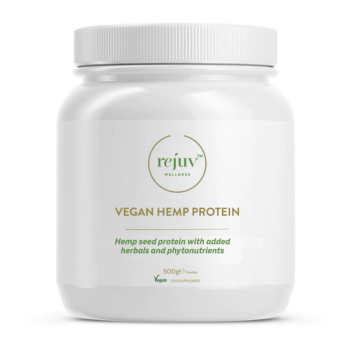 Rejuv® Vegan Hemp Protein powder