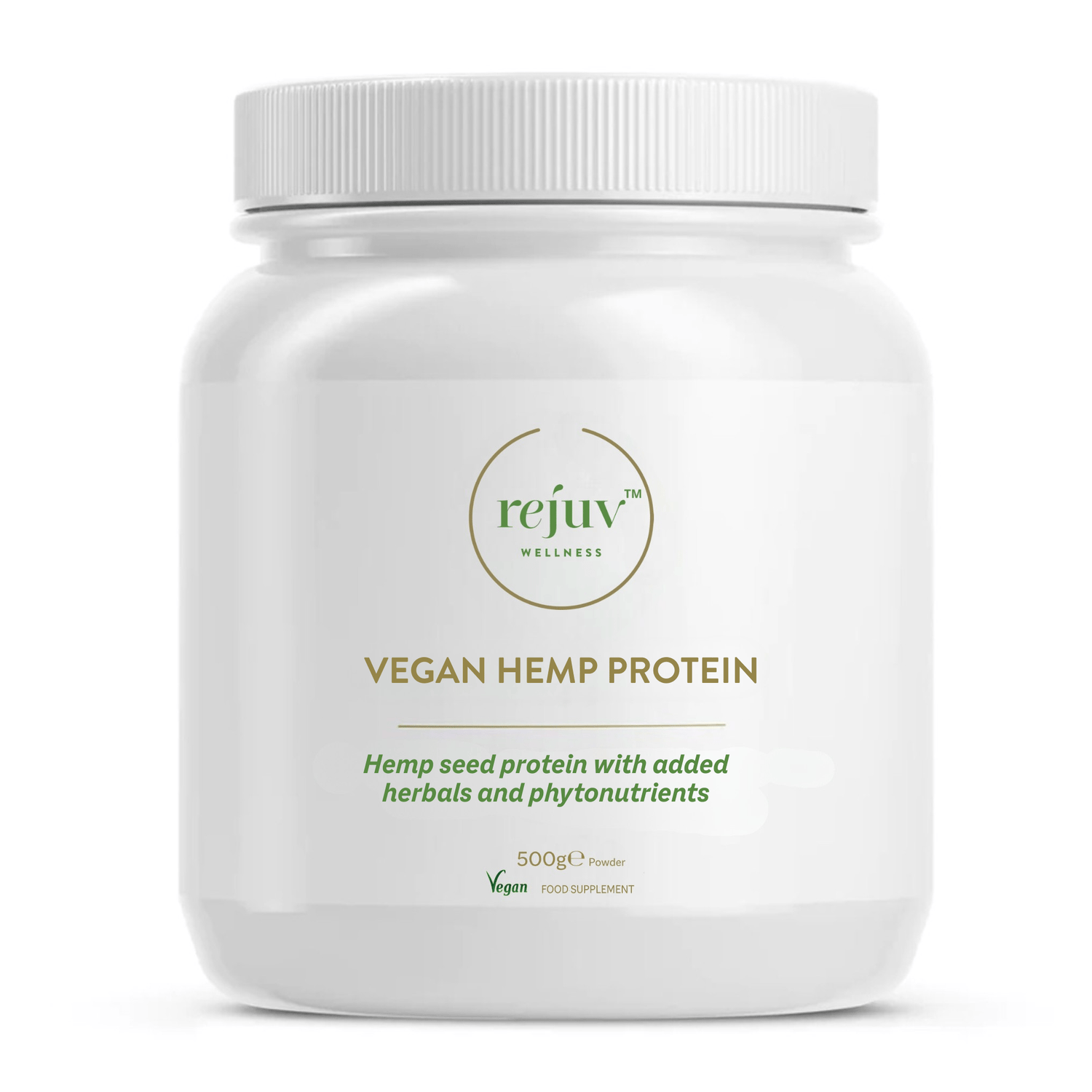 Rejuv® Vegan Hemp Protein powder